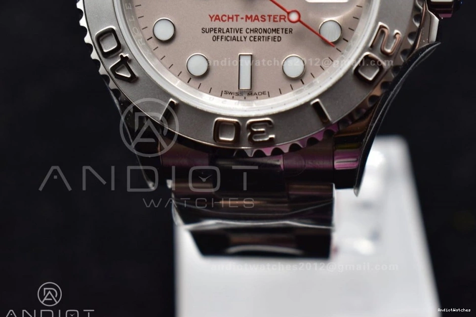 Yacht-Master A 1208 Carnation Bracelet Dial GSF Best SS 1:1 116622 on Edition Effortless 0514